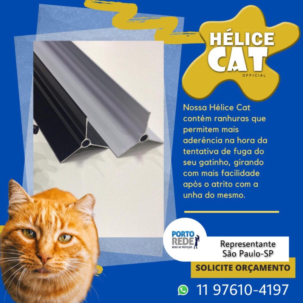 Hélice Cat - Sistema Anti Fuga Gatos